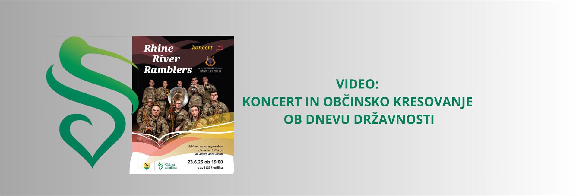 VIDEO: KONCERT IN OBČINSKO KRESOVANJE OB DNEVU DRŽAVNOSTI