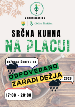 Plakat Srčna kuhna jesen - odpovedano