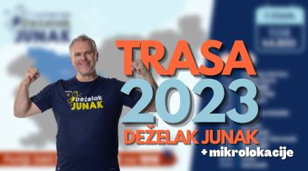 DEŽELAK JUNAK 2023 - DOBRODELNO TUDI SKOZI OBČINO ŠKOFLJICA