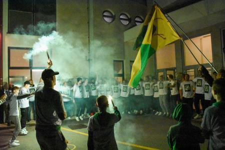 ŠRD Škofljica: Slavje po tekmi