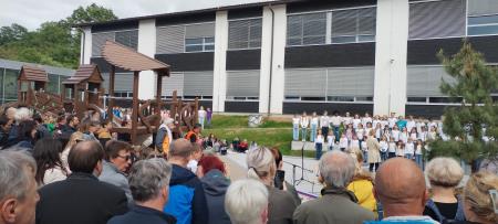 Otvoritev igrišča OŠ Škofljica