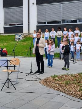 Otvoritev igrišča OŠ Škofljica