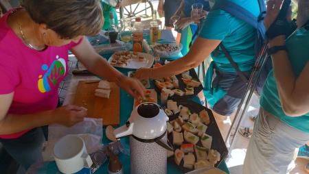 POHOD PO SVARUNOVI POTI 2023 - POGOSTITEV