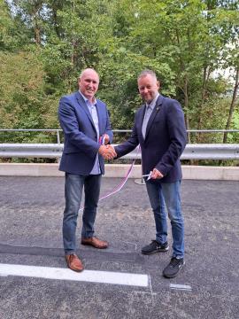 Cesta med občino Ig in Škofljica je ponovno odprta.