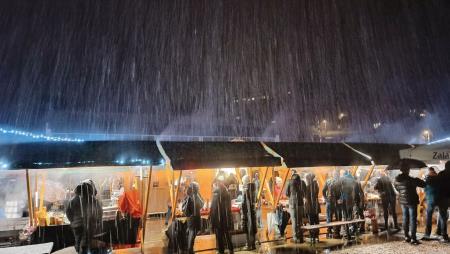 Praznična občina Škofljica ob prižigu lučk 2023, foto: Franci Hrastar