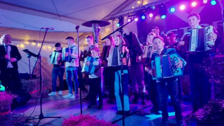 Praznična občina Škofljica ob prižigu lučk 2023, foto: Franci Hrastar