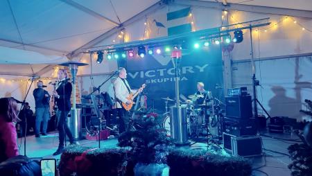 Praznična občina Škofljica ob prižigu lučk 2023, foto: Franci Hrastar