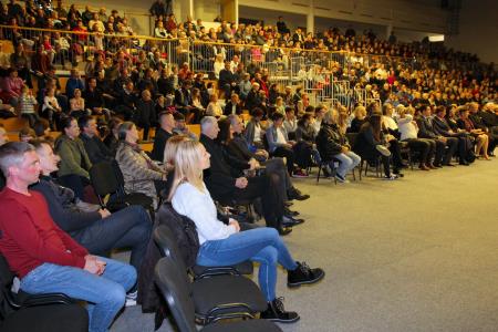 Koncert Orkestra Slovenske vojste ob praznovanju Dnevu samostojunosti in enotnosti. Foto: Franci Hrastar