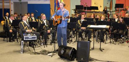 Koncert Orkestra Slovenske vojste ob praznovanju Dnevu samostojunosti in enotnosti. Foto: Franci Hrastar.