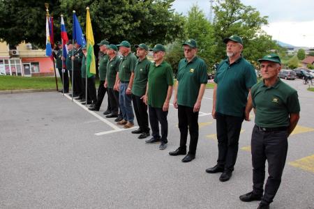 Postroj veteranov vojne za Slovenijo Škofljica