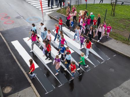 3D ZEBRA PRI POŠ LAVRICA